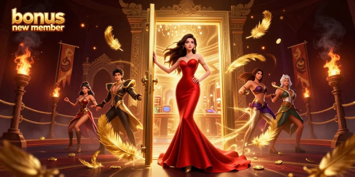Experience the best bonus new member promotions in a vibrant casino setting.