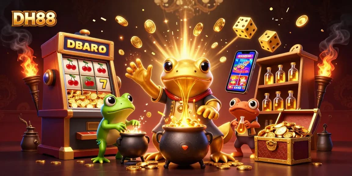 Experience DH88's thrilling casino adventure with epic gold alchemy and jackpot excitement!