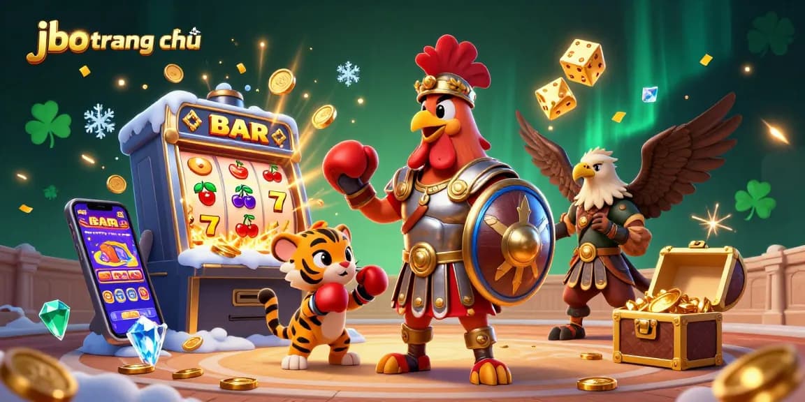 Engage in thrilling gaming adventures at jbo trang chủ featuring dynamic casino elements and vibrant characters.