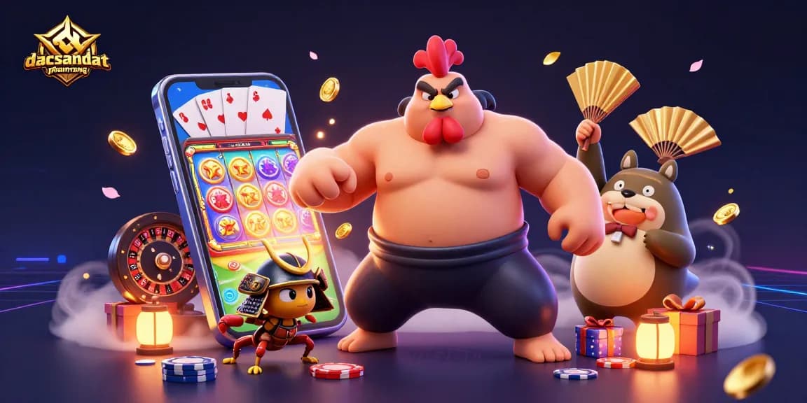 Engage in thrilling action at dacsandatphanrang with dynamic slot game elements and lively characters.
