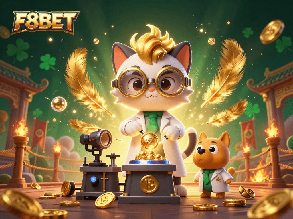 Join the excitement at F8BET with engaging casino adventures featuring vibrant characters and action-packed scenes.