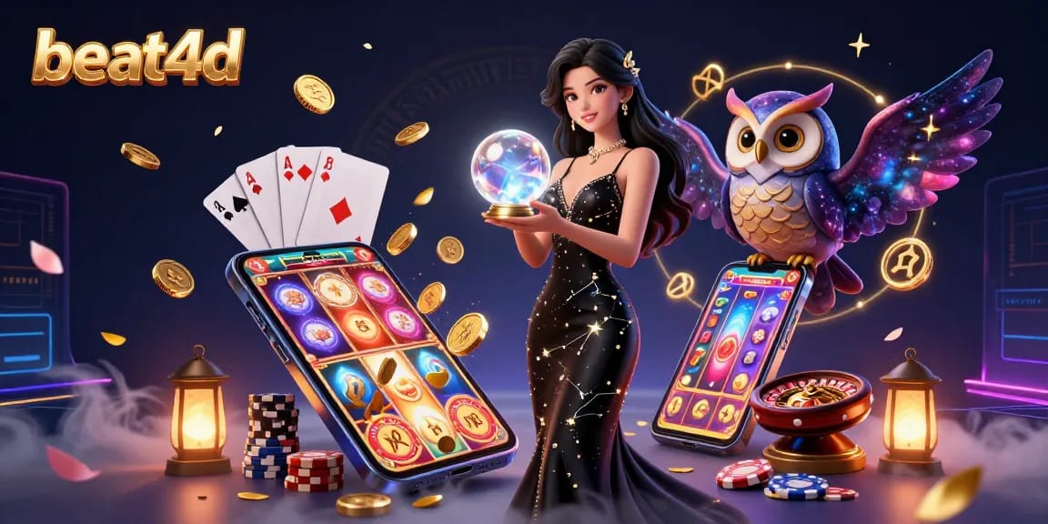 Experience the thrill of beat4d slots with vibrant gameplay and golden winnings in a mystical atmosphere.