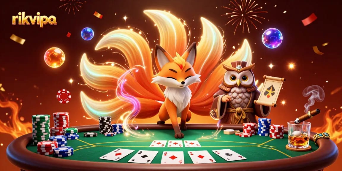 Experience thrilling gameplay at rikvipa with vibrant poker action and festive atmosphere.