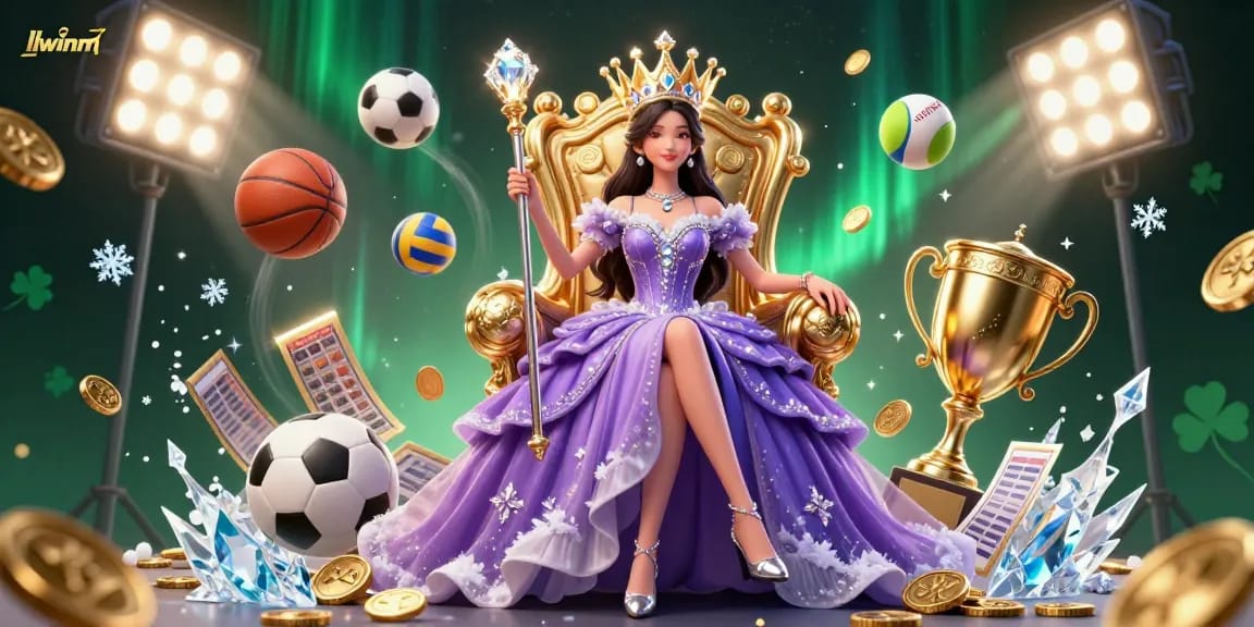 Experience high-energy sports betting action at llwinm with our dynamic casino illustration.