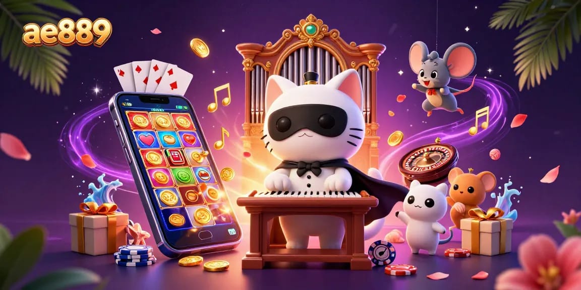 Spin and win at ae889 with vibrant, interactive casino elements in an engaging scene.