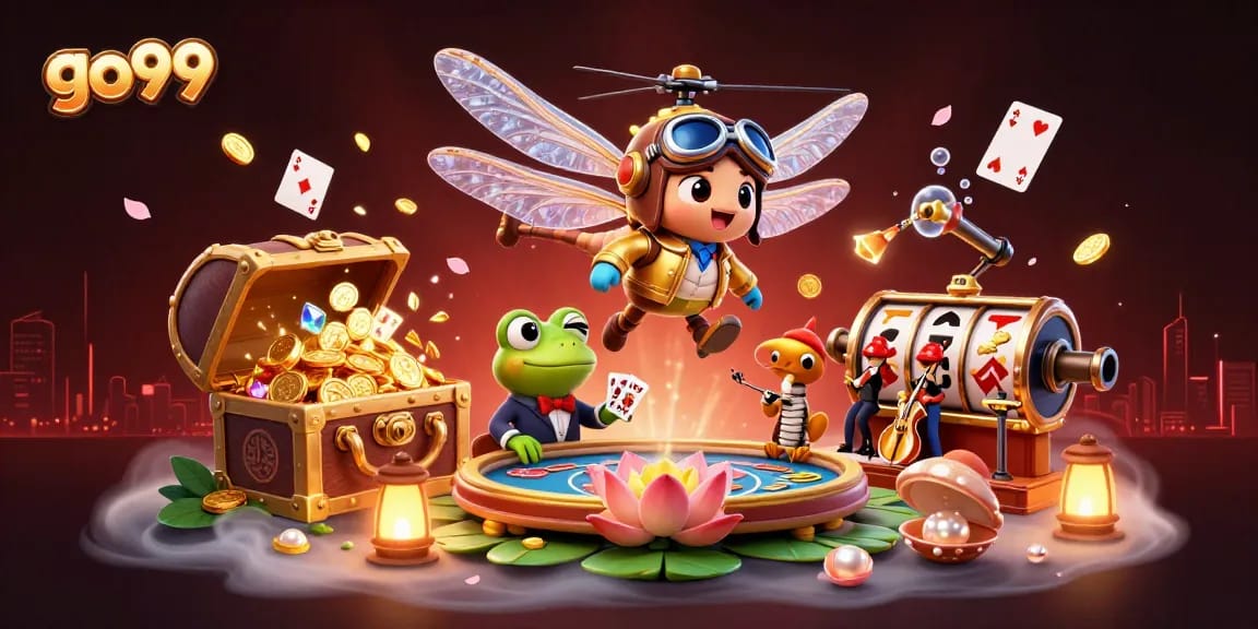 Experience the excitement of go99 with vibrant casino action featuring dynamic characters and engaging elements.