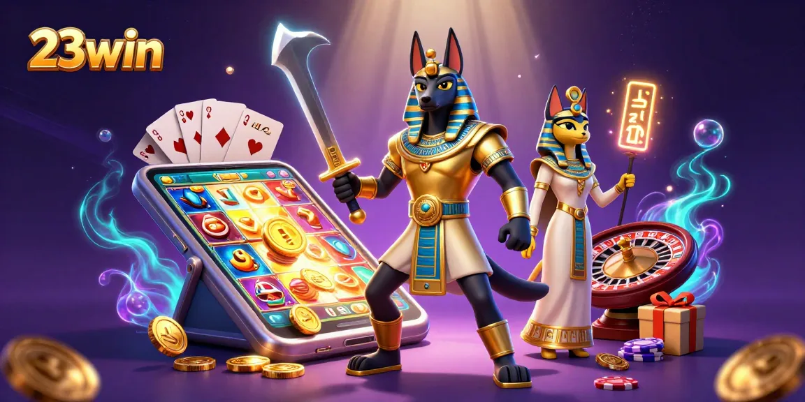 Experience thrilling gaming action with 23win’s vibrant slot games and exciting characters!