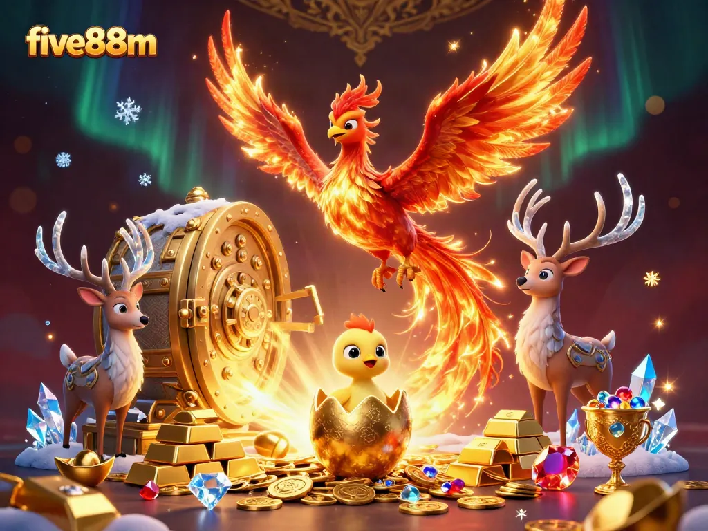 Experience the vibrant world of five88m where phoenix legends soar in a mesmerizing casino atmosphere.