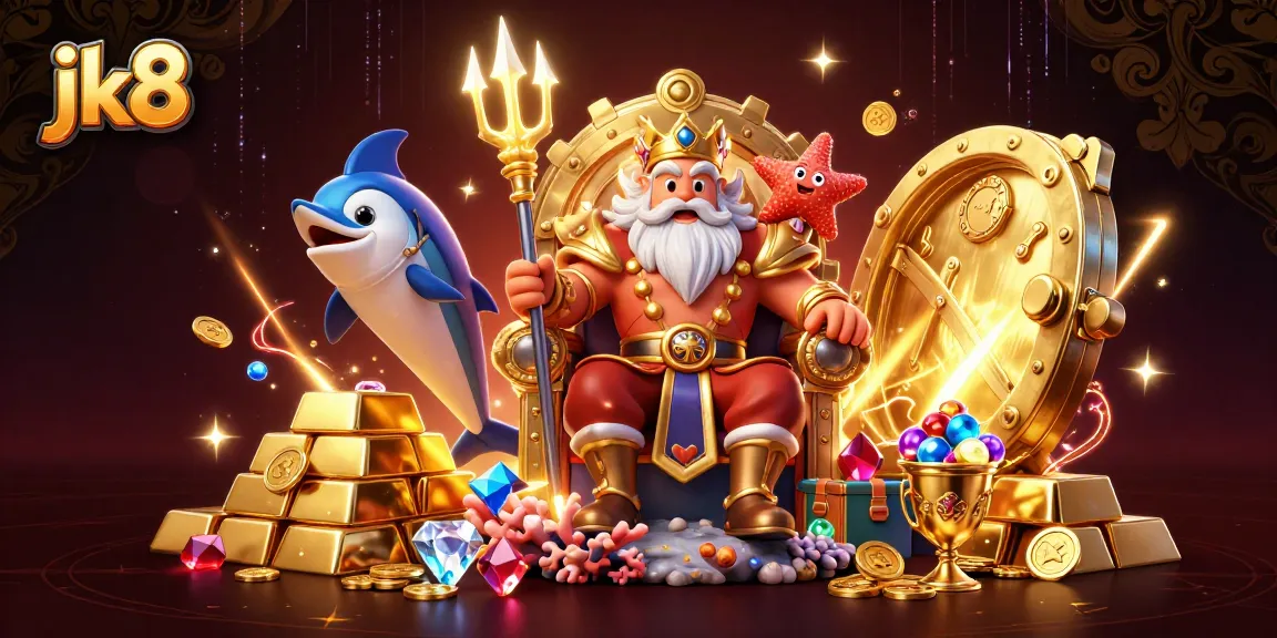 Engage in thrilling jk8 casino adventures with Neptune and treasure-filled jackpots.