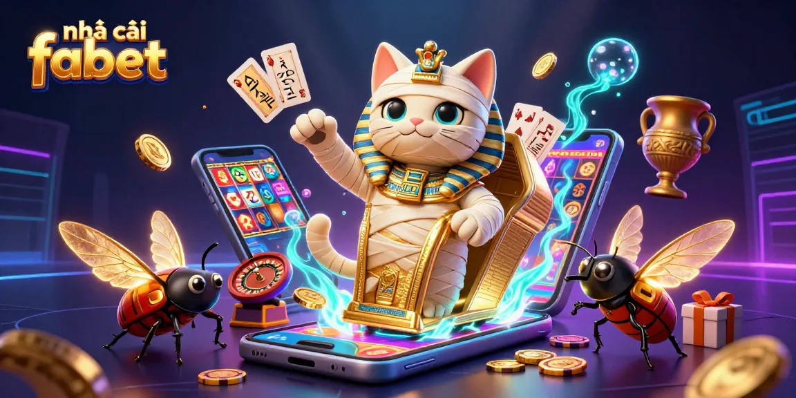 Experience thrilling gaming adventures at nhà cái fabet with vibrant characters and exciting casino elements.