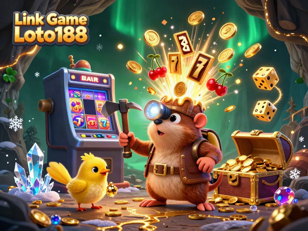 Engage with Link Game Loto188 in this vibrant 3D treasure hunting casino adventure filled with excitement.
