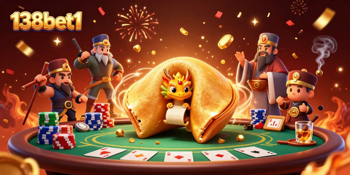 Experience thrilling excitement at 138bet1 with a dynamic casino scene featuring players and chips!