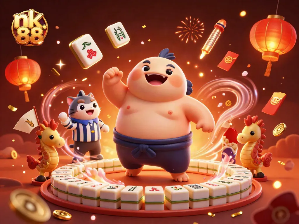 Engage in exciting gameplay at nk 88 with a vibrant underwater carnival theme featuring floating icons.