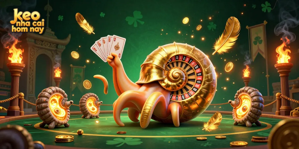 Generate winning strategies with keo nha cai hom nay in a vibrant casino-themed 3D illustration.