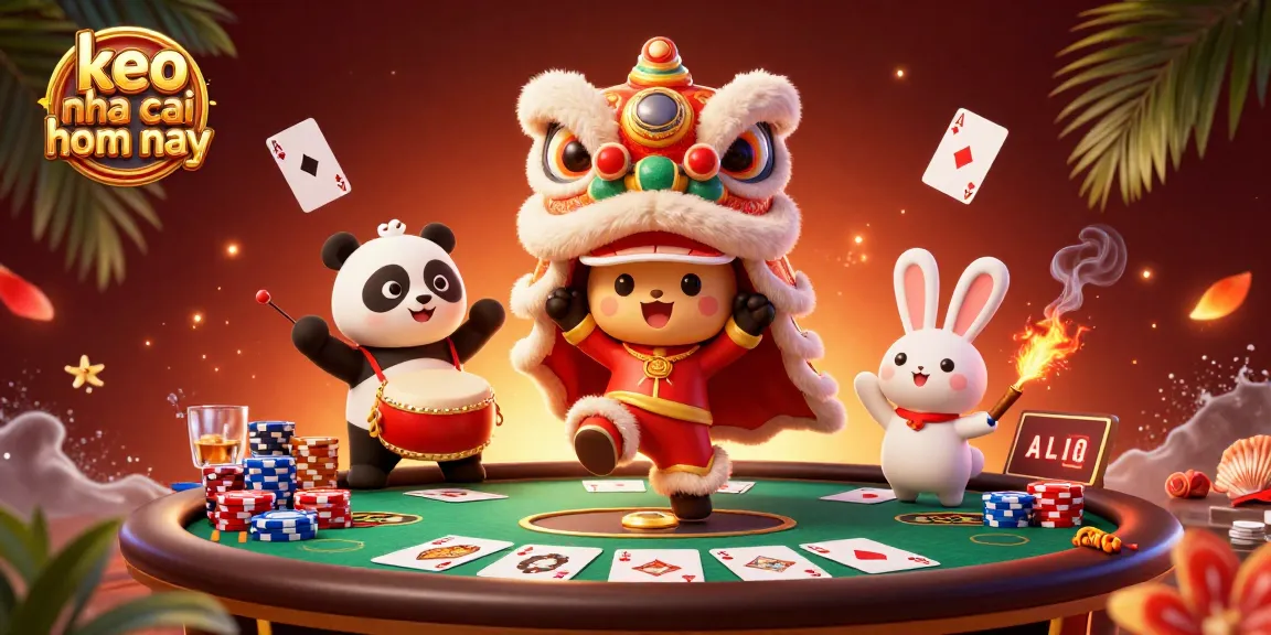 Experience the excitement at keo nha cai hom nay with vibrant casino characters in action.